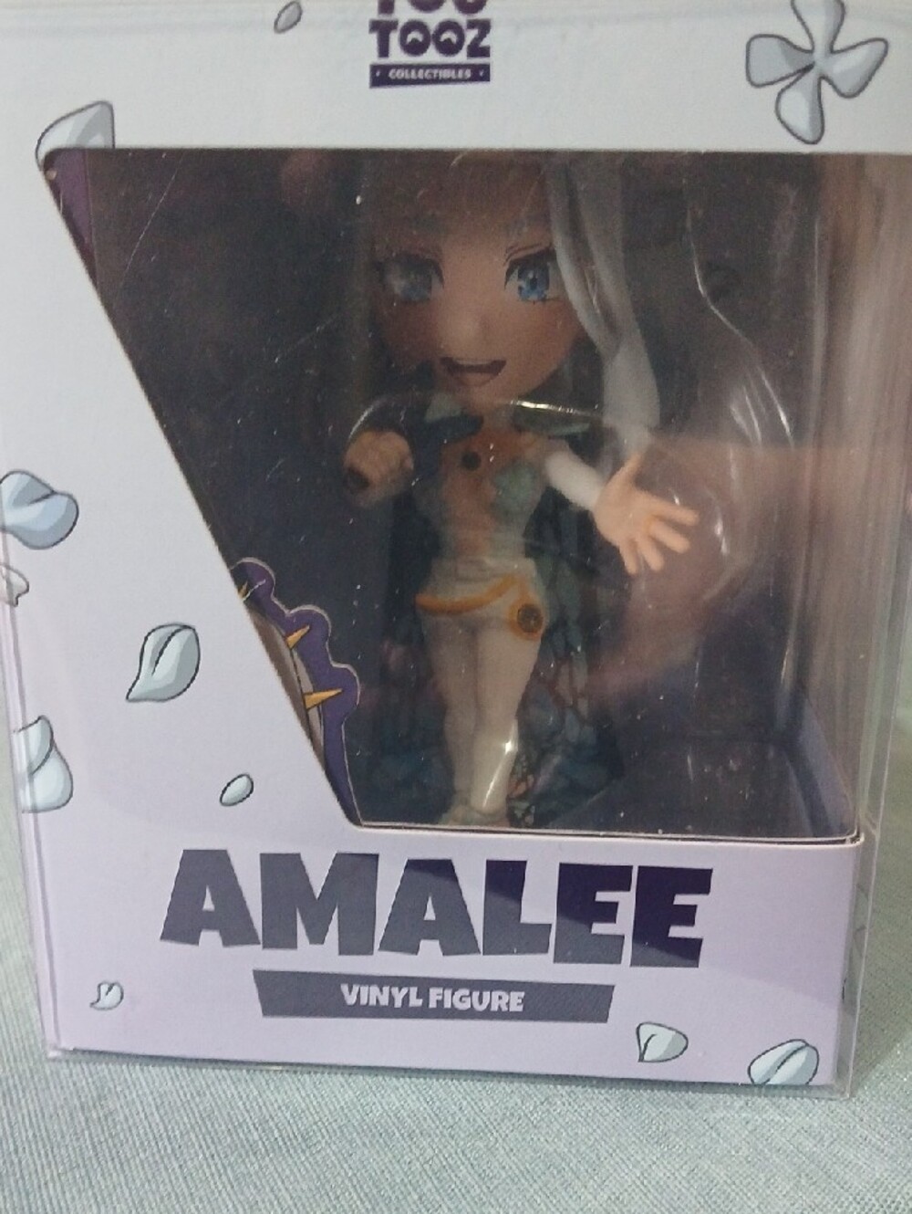 YOU TOOZ Amalee & Hannah Rose Vinyl Figures - Pastel Blue & Pink - Picture 4 of 4